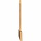 Ekena Millwork Portland Timber Gable Bracket, Western Red Cedar, 60"W x 27"H x 1 1/2"D x 5 1/2"F, 11/12 Pitch GBW060X27X0206POR00SWR - alternate 4